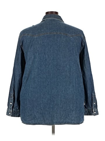 Liz Claiborne Long Sleeve Button-Down Shirt (view 2)
