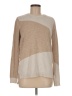 BCBGeneration Color Block Tan Pullover Sweater Size M - photo 1