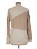 BCBGeneration Color Block Tan Pullover Sweater Size M - photo 2
