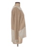 BCBGeneration Color Block Tan Pullover Sweater Size M - photo 4