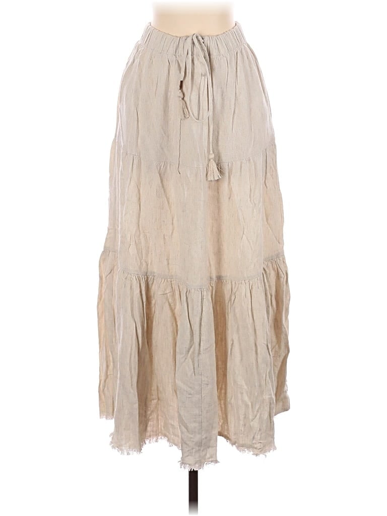 Pre-owned Flag & Anthem Casual Skirt In Ivory