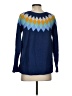 St. John's Bay Chevron-herringbone Blue Pullover Sweater Size S - photo 2