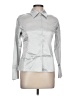 Lana Lee Metallic Silver Long Sleeve Blouse Size L (estimated) - photo 1