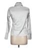 Lana Lee Metallic Silver Long Sleeve Blouse Size L (estimated) - photo 2