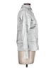 Lana Lee Metallic Silver Long Sleeve Blouse Size L (estimated) - photo 4