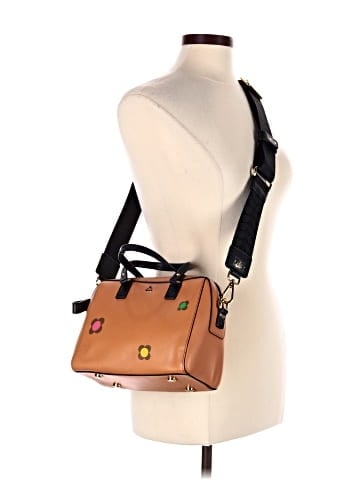 Orla Kiely Leather Satchel (view 2)