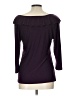 Carol Rose Purple 3/4 Sleeve Top Size L - photo 2