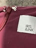 iris 100% Polyester Burgundy Cocktail Dress Size 10 - photo 7