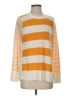 Ann Taylor LOFT Stripes Orange Pullover Sweater Size S - photo 1