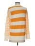 Ann Taylor LOFT Stripes Orange Pullover Sweater Size S - photo 2