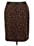 Talbots Animal Print Brown Casual Skirt Size 12 Petite - photo 1