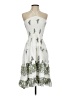 Unbranded Print White Casual Dress Size XXS - photo 1