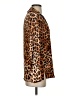 Zara Animal Print Brown Long Sleeve Blouse Size XS - photo 4