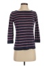 Talbots 100% Linen Stripes Blue Pullover Sweater Size P (petite) - photo 1