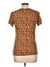 ALTERNATIVE Animal Print Brown Short Sleeve T-Shirt Size L - photo 2