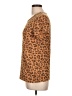 ALTERNATIVE Animal Print Brown Short Sleeve T-Shirt Size L - photo 5