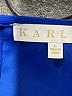 Karlie Blue Sleeveless Blouse Size L - photo 7