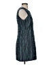 Milly Tweed Teal Cocktail Dress Size 4 - photo 4