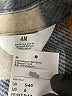 H&M 100% Polyester Plaid Brown Coat Size 6 - photo 3