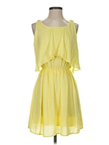 Color Me Red Casual Dress (view 1)