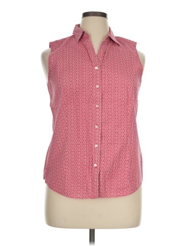 Talbots Sleeveless Button-Down Shirt (view 1)