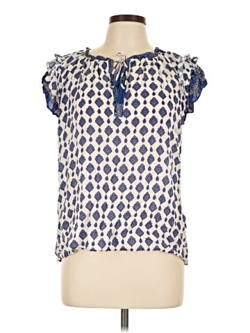 Rose + Olive Sleeveless Blouse (view 1)