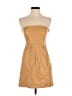 Zara 100% Polyester Tan Cocktail Dress Size S - photo 1
