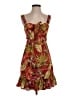 Guess 100% Polyester Tropical Red Cocktail Dress Size S - photo 1