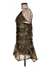 Free People Animal Print Brown Cocktail Dress Size 6 - photo 5