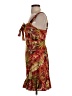 Guess 100% Polyester Tropical Red Cocktail Dress Size S - photo 5