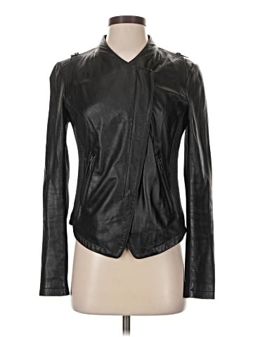 Laundry by Shelli Segal Leather Jacket (view 1)