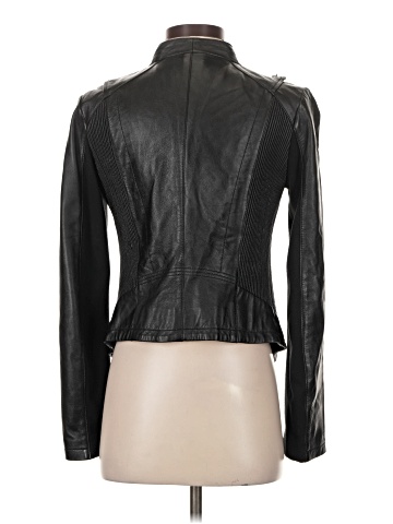 Laundry by Shelli Segal Leather Jacket (view 2)