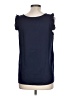 Tommy Hilfiger 100% Polyester Blue Sleeveless Blouse Size L - photo 2