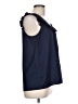 Tommy Hilfiger 100% Polyester Blue Sleeveless Blouse Size L - photo 4
