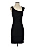 Guess Solid Black Cocktail Dress Size S - photo 1