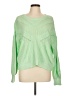 Lilly Pulitzer Chevron-herringbone Green Pullover Sweater Size L - photo 1