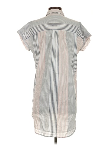 Madewell Central Shirtdress in Rawley Stripe (view 2)