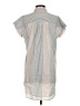 Madewell Stripes Silver Short Sleeve Blouse Size S - photo 2