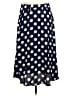 Talbots 100% Viscose Polka Dots Blue Casual Skirt Size 8 Petite - photo 2