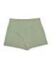 Alice + Olivia Solid Green Shorts Size 8 - photo 2