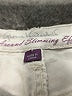 Gloria Vanderbilt Solid Ivory Khaki Shorts Size 8 - photo 3