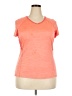 Danskin Now 100% Polyester Orange Active T-Shirt Size XXL - photo 1