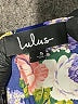 Lulus Floral Blue Casual Dress Size S - photo 7
