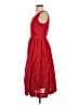 J. Peterman Solid Red Cocktail Dress Size 2 - photo 5