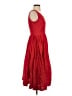 J. Peterman Solid Red Cocktail Dress Size 2 - photo 4