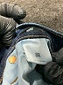 Express Solid Blue Jeans Size 8R - photo 8