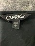 Express Solid Black Cocktail Dress Size S - photo 7