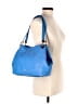 MICHAEL Michael Kors 100% Leather Solid Blue Leather Hobo One size - photo 2