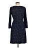 Le Lis Polka Dots Blue Casual Dress Size M - photo 2