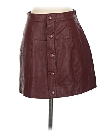 Free People Faux Leather Skirt (view 1)